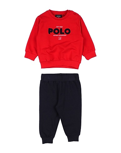 ASPEN POLO CLUB Babykleidung-Set  Rot 95% Baumwolle, 5% Elastan