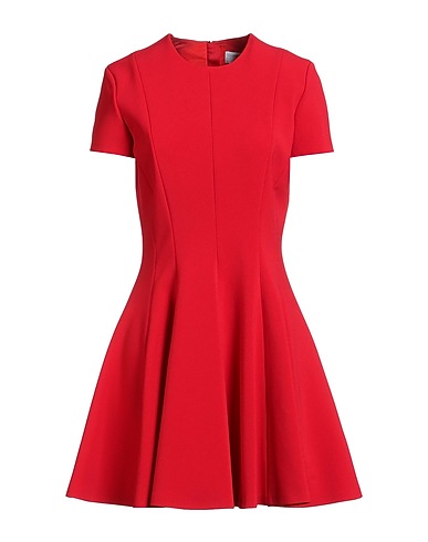 MSGM Vestito corto Rosso 93% Poliestere, 7% Elastan