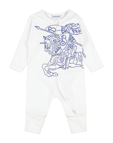BURBERRY PRORSUM Set baby Bianco 100% Cotone