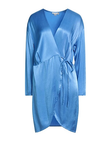 HAVEONE Vestito corto Blu chiaro 100% Viscosa