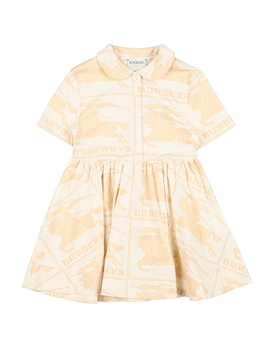 BURBERRY Dress Cream 100% Cotton