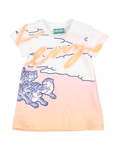 KENZO KIDS Vestido para bebé  Pink 89% Cotton, 11% Polyester