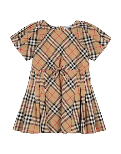 BURBERRY Dress Camel 95% Cotton, 5% Elastane