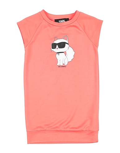 KARL LAGERFELD Vestido para bebé  KIDS Coral 64% Modal, 36% Polyester