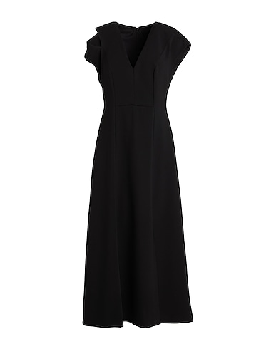 ALPHA STUDIO Vestito midi Nero 91% Poliestere, 9% Elastan