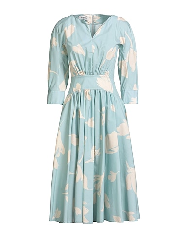 MEIMEIJ Midi dress Sky blue 100% Cotton
