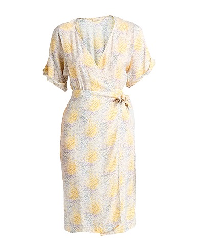 SESSUN Robe mi-longue Blanc 100% Cupro