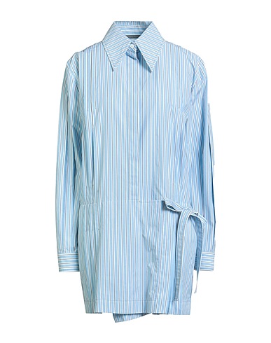 ALBERTA FERRETTI Shirt dress Light blue 100% Cotton