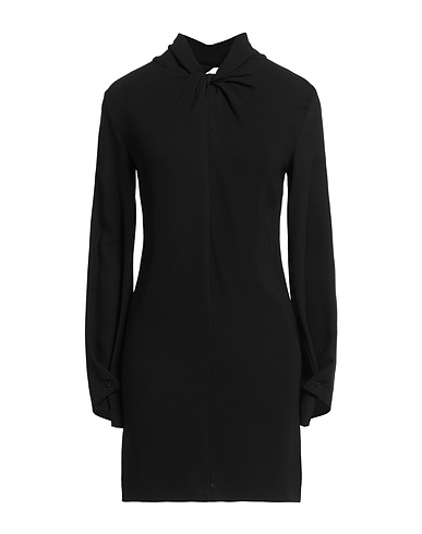 SEMICOUTURE Short dress Black 98% Viscose, 2% Elastane