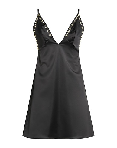 IMPERIAL Short dress Black 97% Polyester, 3% Elastane