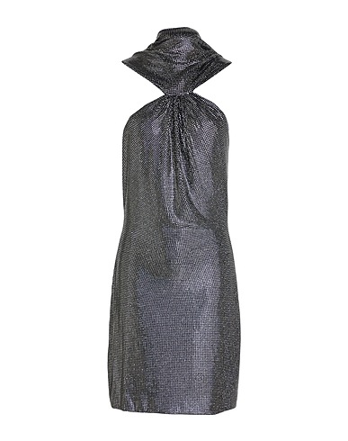 GIUSEPPE DI MORABITO Elegantes Kleid Schwarz 95% Polyester, 5% Elastan