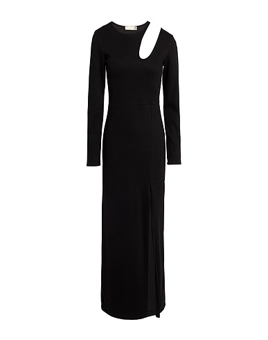 HAVEONE Vestito da ufficio Nero 50% Viscosa, 27% Poliestere, 19% Poliammide, 4% Elastan