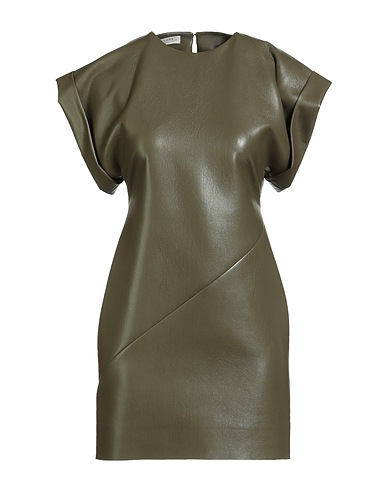 PHILOSOPHY di LORENZO SERAFINI Sheath dress Military green 100% Polyester