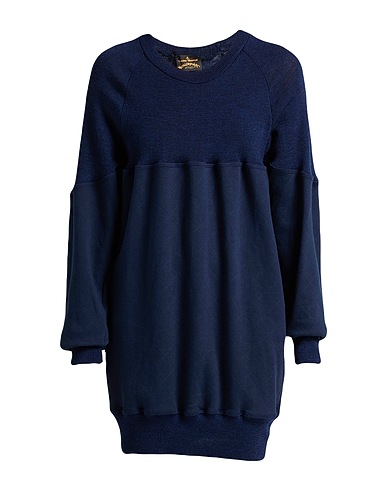 VIVIENNE WESTWOOD ANGLOMANIA Short dress Midnight blue 100% Cotton