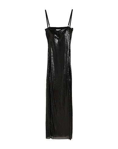 POSTER GIRL Vestito lungo Nero 100% Alluminio
