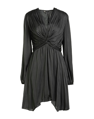 MAJE Pleated dress Black 100% Polyester