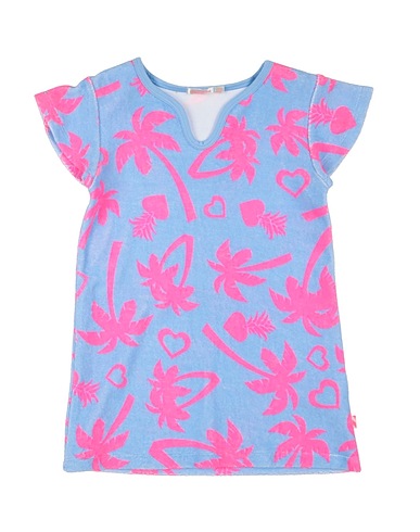 BILLIEBLUSH Dress Light blue 85% Cotton, 15% Polyester