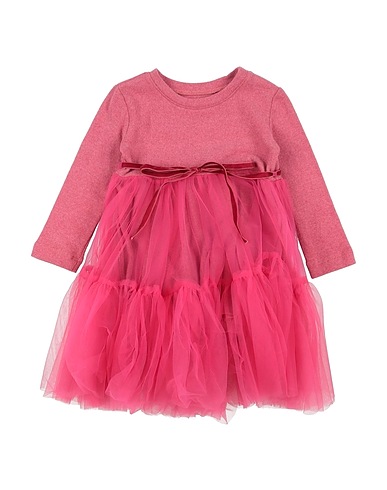 @MADILLY Robe bébé  Mauve 70% Coton, 20% Acrylique, 4% Fibres synthétiques, 3% Viscose, 3% Polyester