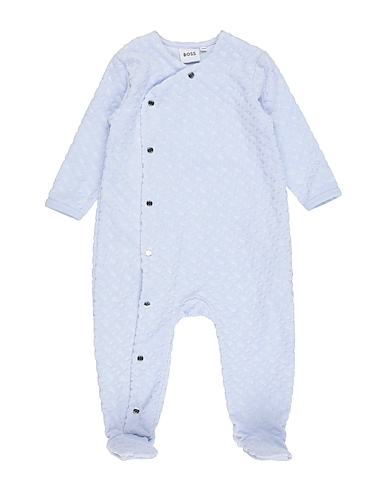 BOSS Baby jumpsuit  Sky blue 70% Cotton, 30% Polyester