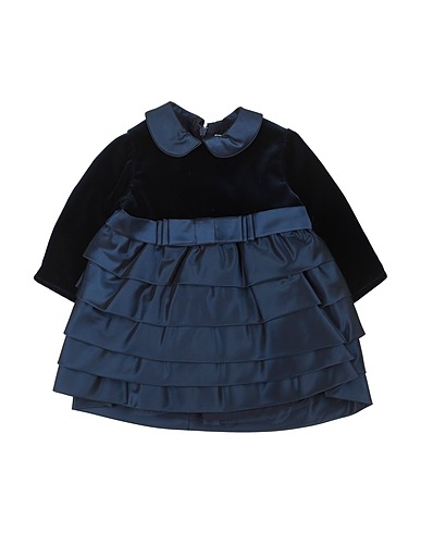 ALETTA Vestido para bebé  Midnight blue 46% Acetate, 26% Cotton, 18% Polyester, 10% Modal