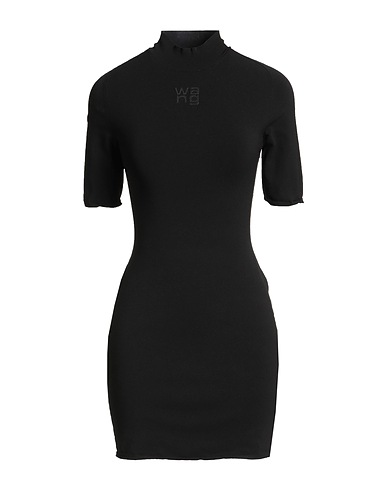 ALEXANDER WANG Sheath dress Black 92% Polyamide, 8% Elastane