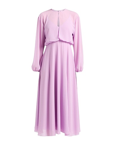 PATRIZIA PEPE Long dress Lilac 100% Polyester