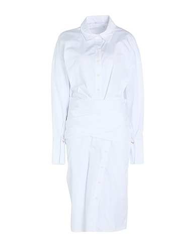 PATRIZIA PEPE Midi dress White 100% Cotton
