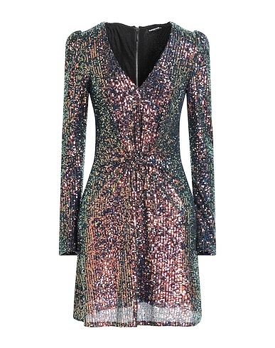 COSTUME NATIONAL Short dress Black 95% Polyester, 5% Elastane