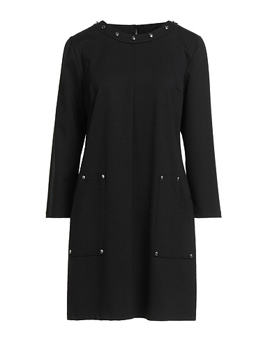 COSTUME NATIONAL Short dress Black 65% Viscose, 30% Polyamide, 5% Elastane