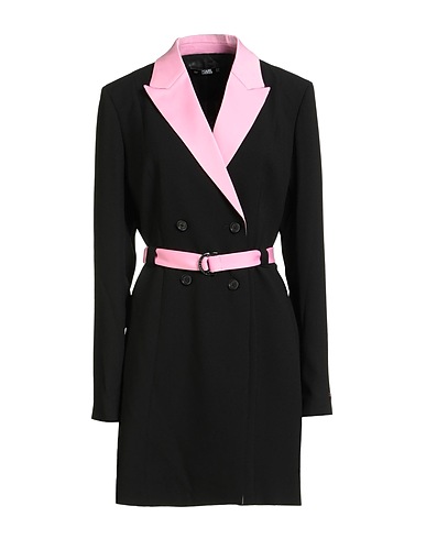 KARL LAGERFELD Blazer dress Black 100% Polyester