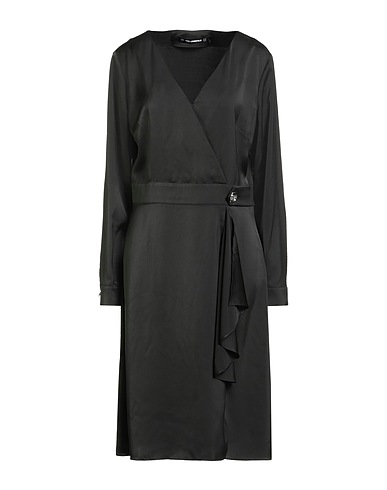 KARL LAGERFELD Midi dress Black 100% Polyester
