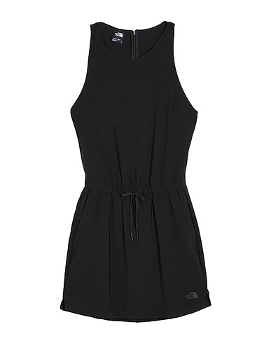 THE NORTH FACE Minivestido Negro 87% Poliéster, 13% Elastán