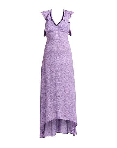 ETRO Long dress Lilac 97% Viscose, 3% Elastane