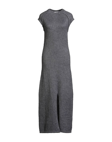 JIL SANDER Knit dress Grey 60% Virgin Wool, 25% Mohair wool, 15% Silk