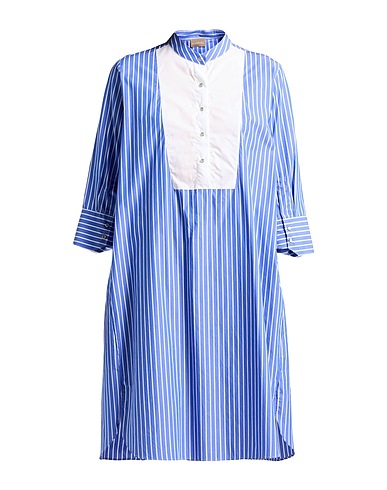 ACADEMIA Vestito chemisier Azzurro 100% Cotone