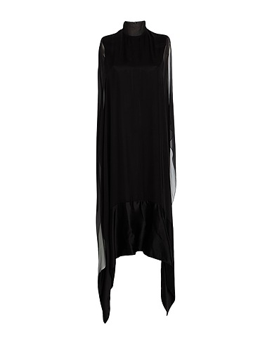 ALAINPAUL Midi dress Black 100% Silk