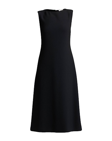 THE ROW Midi dress Black 92% Viscose, 8% Lycra®