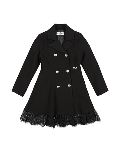 ODI ET AMO Dress JUNIOR Black 89% Polyester, 11% Elastane