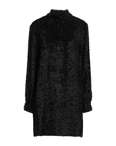 MASSIMO ALBA Short dress Black 80% Viscose, 20% Silk