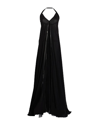 ANN DEMEULEMEESTER Silk top Black 100% Silk, Calfskin
