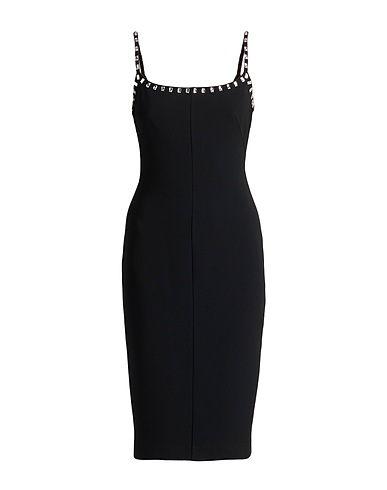MAX MARA STUDIO Midi dress Black 71% Triacetate, 29% Polyester