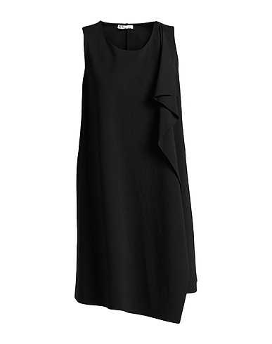 SUSY-MIX Midi dress SUSY STAR BY SUSY-MIX Black 64% Viscose, 31% Polyamide, 5% Elastane