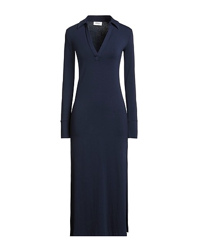 OTTOD'AME Midi-Kleid Nachtblau 97% Viskose, 3% Elastan