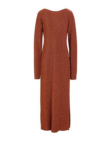 OTTOD'AME Midi dress 79% Viscose, 9% Polyester, 9% Nylon, 3% Elastane