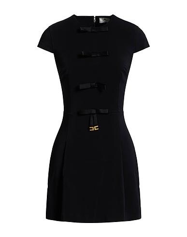 ELISABETTA FRANCHI Elegant dress Black 96% Viscose, 4% Elastane, Acetate