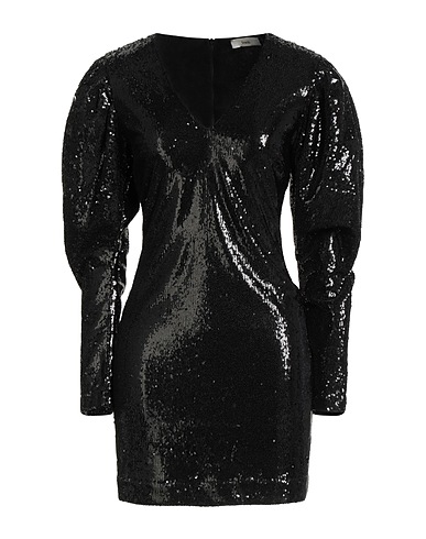 SUOLI Short dress Black 100% Polyester