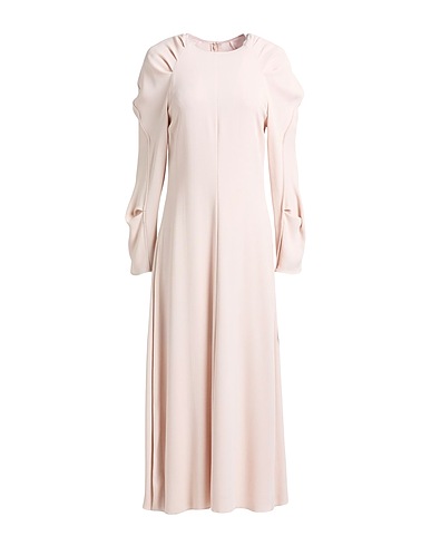 VICTORIA BECKHAM Midi dress Light pink 60% Viscose, 40% Virgin Wool