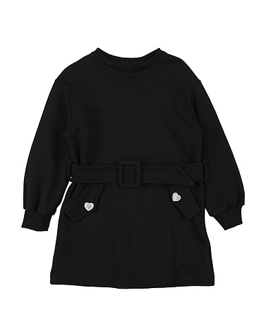 FUN & FUN Dress Black 100% Cotton