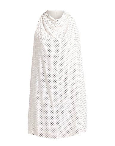 P.A.R.O.S.H. Short dress White 100% Polyester