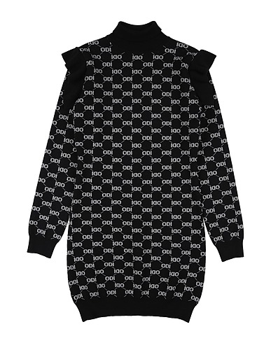ODI ET AMO Dress JUNIOR Black 57% Nylon, 43% Viscose